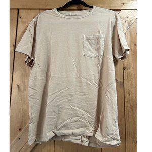 Madewell Men's Garment-Dyed Allday Crewneck Pocket Tee